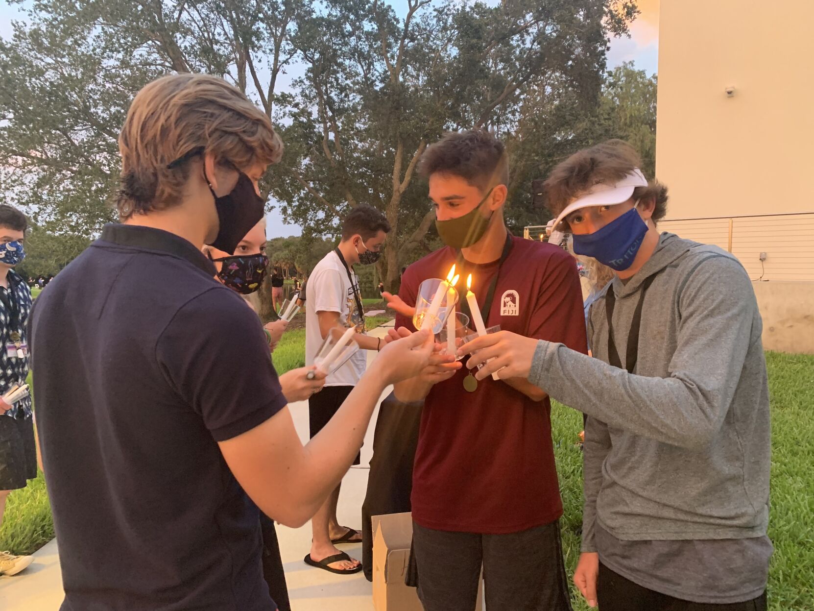 Ceremony of Lights 2020 students